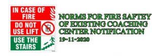 NORMS FOR FIRE SAFTEY OF EXISTING COACHING CENTER NOTIFICATION 19-11-2020_enaksha_punjab_apply_fees_status_commercial_approval_enaksha_municipal corporation